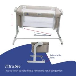 Chicco Next2Me Magic Evo Bedside Crib -Furniture Store 30957589 alt06