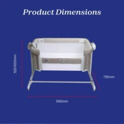 Chicco Next2Me Magic Evo Bedside Crib -Furniture Store 30957589 alt09