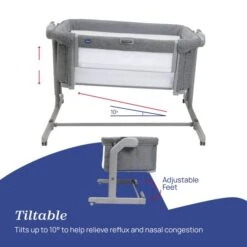 Chicco Next2Me Magic Evo Bedside Crib -Furniture Store 30957794 alt06