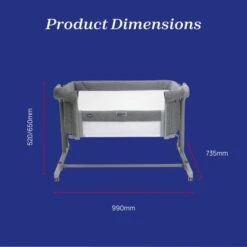 Chicco Next2Me Magic Evo Bedside Crib -Furniture Store 30957794 alt09