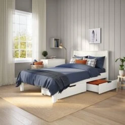 Stompa Classic Low End Bed With 2 Underbed Drawers -Furniture Store 30958015 alt02