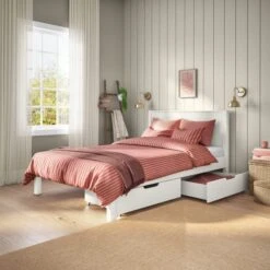 Stompa Classic Low End Bed With 2 Underbed Drawers -Furniture Store 30958021 alt02