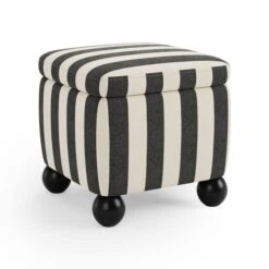 Nylah Woven Stripe Storage Footstool 13 Nylah Woven Stripe Storage Footstool -Furniture Store 30958302 alt05