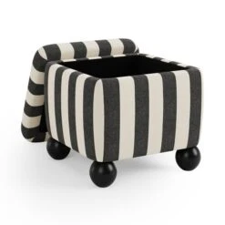 Nylah Woven Stripe Storage Footstool 14 Nylah Woven Stripe Storage Footstool -Furniture Store 30958302 alt06