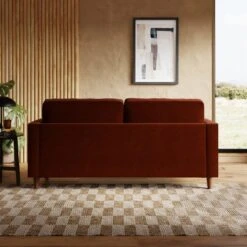 Zoe Casual Sit Velvet 3 Seater Sofa Bed -Furniture Store 30959045 alt02