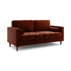 Zoe Casual Sit Velvet 3 Seater Sofa Bed -Furniture Store 30959045 alt06