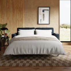 Zoe Casual Sit Velvet 3 Seater Sofa Bed