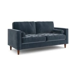 Zoe Casual Sit Velvet 3 Seater Sofa Bed -Furniture Store 30959051 alt08