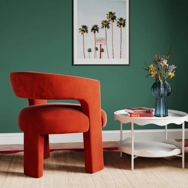 Remi Velvet Accent Chair 16 Remi Velvet Accent Chair - Image 16