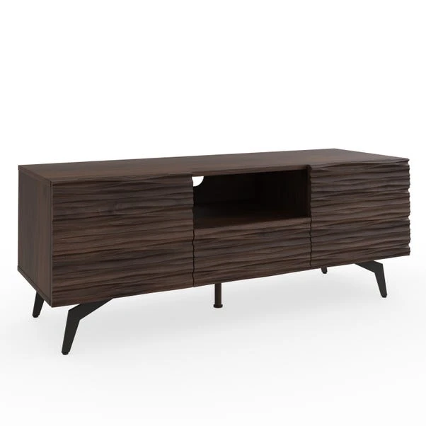 Ashcroft TV Stand For TVs Up To 48", Dark Walnut 2 Ashcroft TV Stand For TVs Up To 48", Dark Walnut - Image 2