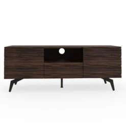 Ashcroft TV Stand For TVs Up To 48", Dark Walnut 9 Ashcroft TV Stand For TVs Up To 48", Dark Walnut -Furniture Store 30959622 alt02