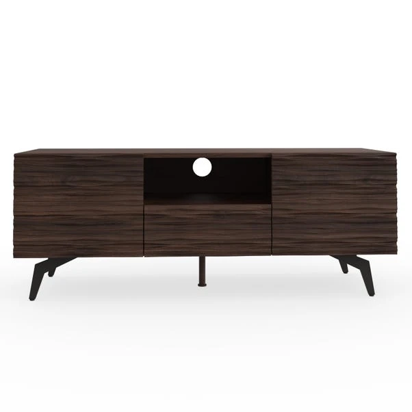 Ashcroft TV Stand For TVs Up To 48", Dark Walnut 3 Ashcroft TV Stand For TVs Up To 48", Dark Walnut - Image 3