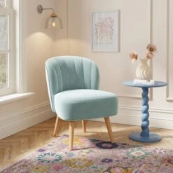 Colette Velvet Accent Chair