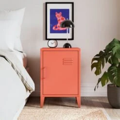 Helga Metal Bedside Table -Furniture Store 30962252