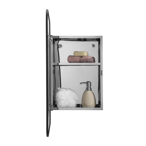 Croydex Metal Framed Bathroom Wall Cabinet 5 Croydex Metal Framed Bathroom Wall Cabinet - Image 5