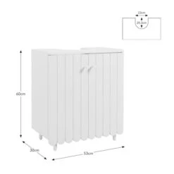 Scallop Under Sink Unit -Furniture Store 30963068 alt09