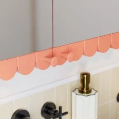 Scallop Mirror Wall Cabinet -Furniture Store 30963084 alt04