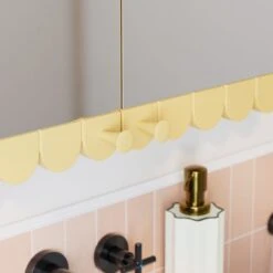 Scallop Mirror Wall Cabinet -Furniture Store 30963123 alt04