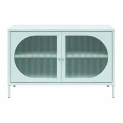 Luna Low Fluted Sideboard, Glass -Furniture Store 30963161 alt02