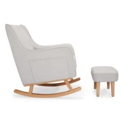 Babymore Ida Nursing Chair With Stool -Furniture Store 30964204 alt04