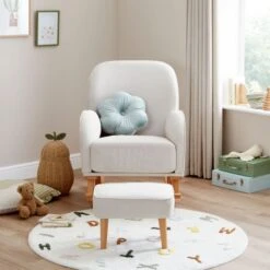 Babymore Freya Nursing Chair With Stool -Furniture Store 30964205 alt01