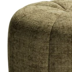 Pumpkin Distressed Chenille Footstool -Furniture Store 30966298 alt04