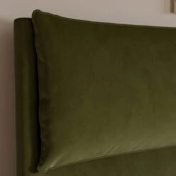 Skylar Velvet Pillow Back Bed Frame -Furniture Store 30968601 alt06