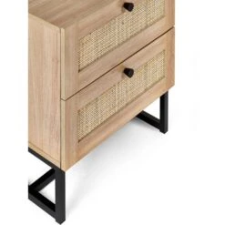 Return - Hollis 2 Drawer Bedside Table, Oak 9 Return - Hollis 2 Drawer Bedside Table, Oak -Furniture Store 30968717 alt04