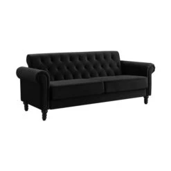 Greta Velvet 3 Seater Sofa -Furniture Store 30969157