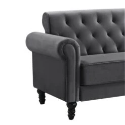 Greta Velvet 3 Seater Sofa -Furniture Store 30969159 alt03