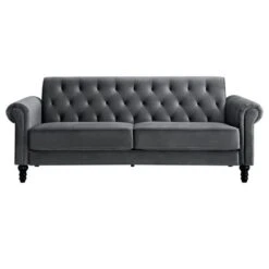 Greta Velvet 3 Seater Sofa -Furniture Store 30969159 alt05