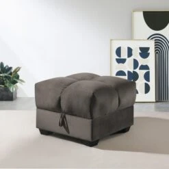 Margo Velvet Storage Ottoman 9 Margo Velvet Storage Ottoman -Furniture Store 30969171