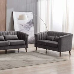 Image Furnishings Charlotte Velvet 2 Seater Sofa -Furniture Store 30977648 alt01