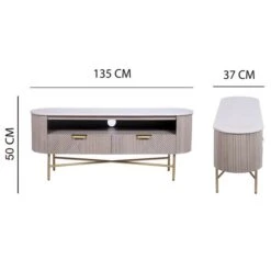Indus Valley Cleo Tv Unit For TVs Up To 55" -Furniture Store 30982699 alt09