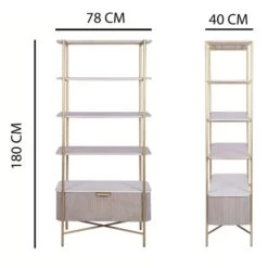 Indus Valley Cleo Bookshelf -Furniture Store 30982717 alt09