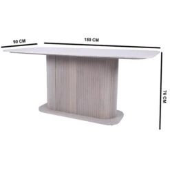 Indus Valley Cleo 6 Seater Dining Table -Furniture Store 30982722 alt09