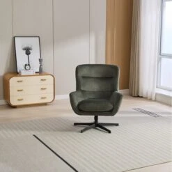 Image Furnishings Isla Swivel Recliner Chair With Footstool -Furniture Store 30982799 alt02