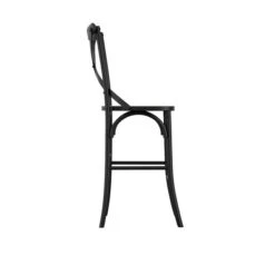 Return - Fitzroy Cane Bar Stool, Black -Furniture Store 30984456 alt02