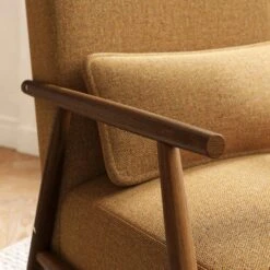 Return - Alpine Spindle Multi Tone Weave Occasional Chair, Orange -Furniture Store 30985172 alt02