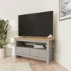 Return - Lancaster Corner TV Stand For TV's Up To 42", Grey