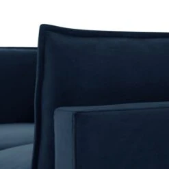 Moda 2 Seater Modular Sofa, Navy Velvet -Furniture Store 60217229 alt04