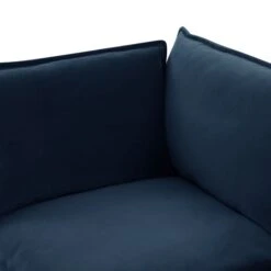 Moda 3 Seater Modular Sofa, Navy Velvet -Furniture Store 60217237 alt04