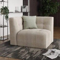 Modular Squish Natural Tonal Chenille Large Corner Sofa 15 Modular Squish Natural Tonal Chenille Large Corner Sofa -Furniture Store 60227163 alt05
