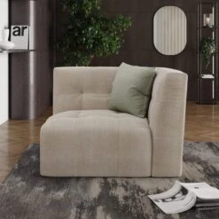 Modular Squish Natural Tonal Chenille Large Corner Sofa 17 Modular Squish Natural Tonal Chenille Large Corner Sofa -Furniture Store 60227163 alt07