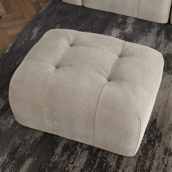 Modular Squish Natural Tonal Chenille Large Corner Sofa 9 Modular Squish Natural Tonal Chenille Large Corner Sofa - Image 9