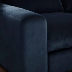 Full Circle Austin Navy Cosy Velvet Full Corner -Furniture Store 60235700 alt04