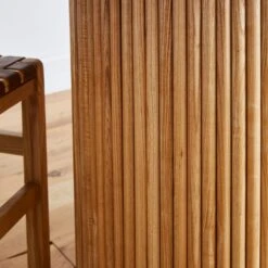 Amari 4 Seater Round Dining Table With 4 Violeta Ivory Boucle Dining Chairs -Furniture Store 60246563 alt05